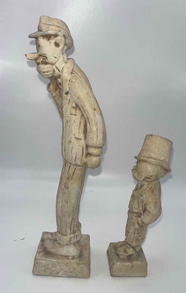 Mutt & Jeff “Grouch Killers” Chalkware Statues 1909-1910