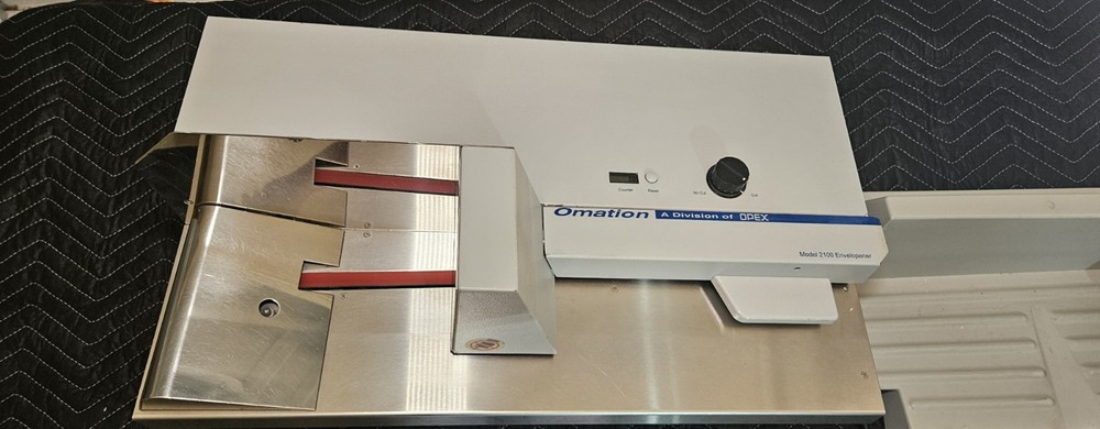 Omation Model 2100 Envelopener - Envelope Opener USED