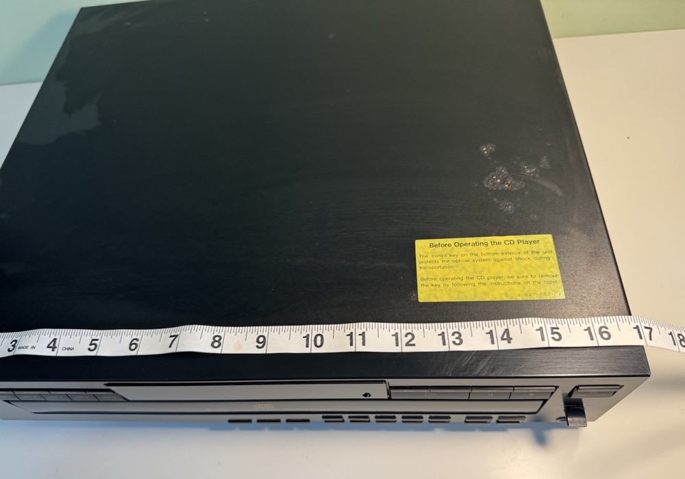 Sony CDP-C425 5-disc CD Player No Remote-Tested & Working