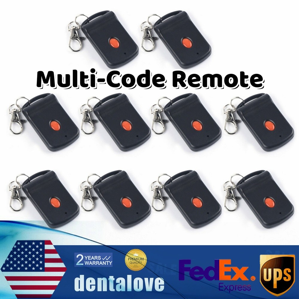 Linear 3089 Multi-Code Remote MCS308911 308911 Gate Garage Opener QTY 10