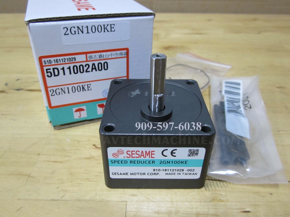 Sesame Speed Reducer Gear Box 2GN100KE