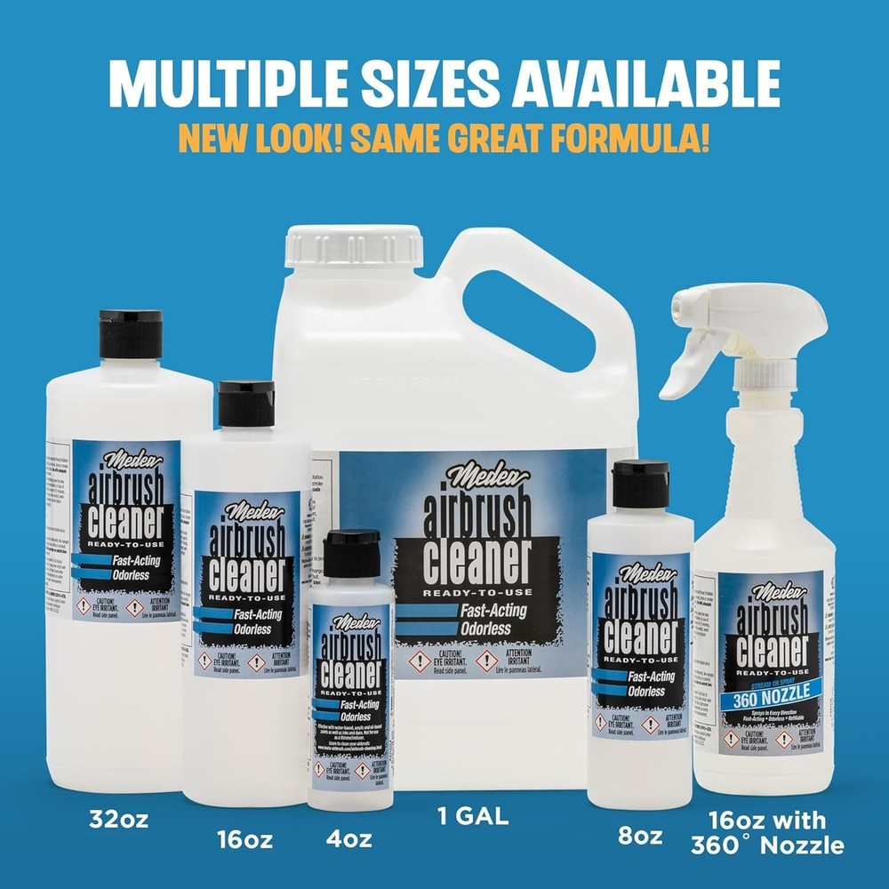 All-Purpose Medea Airbrush Cleaner 4 oz - Quick & Efficient Tool Maintenance