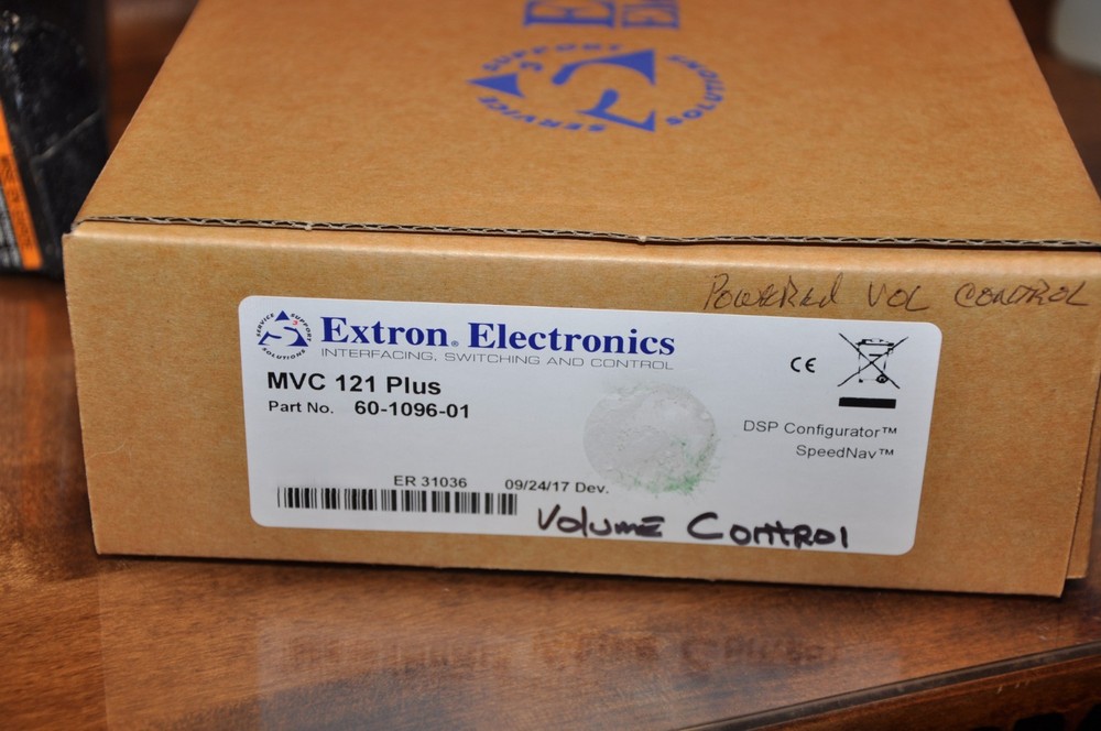 Extron MVC 121 Plus Mic/Line Mixer & Volume Controller 60-1096-01