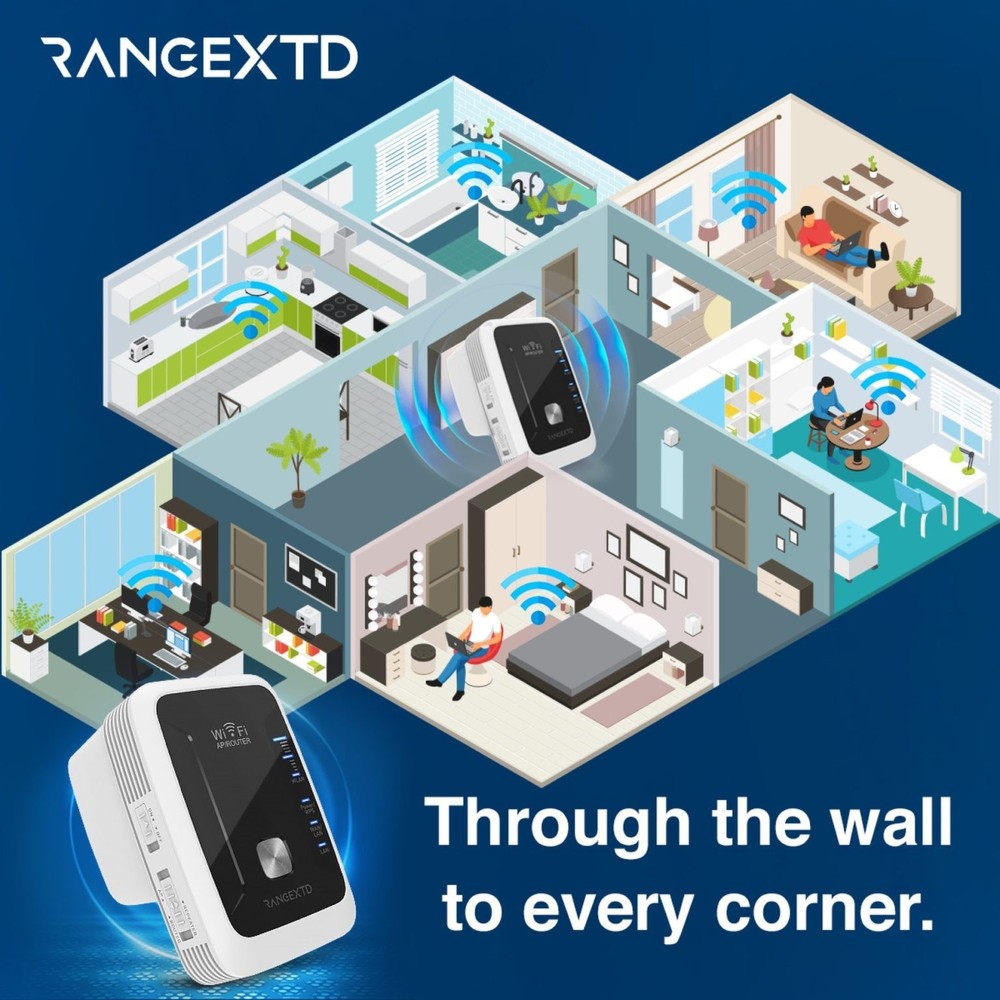RANGEXTD WiFi Range Extenders Router