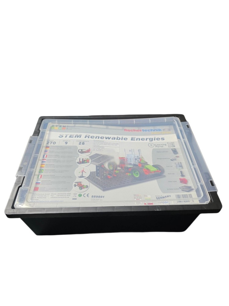 Fischertechnik STEM Renewable Energies Educational Kit 559881 Open Box Complete