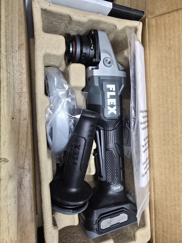 FLEX 24V 5" Variable Speed Angle Grinder w/8.0 Brushless FX3171A-Z