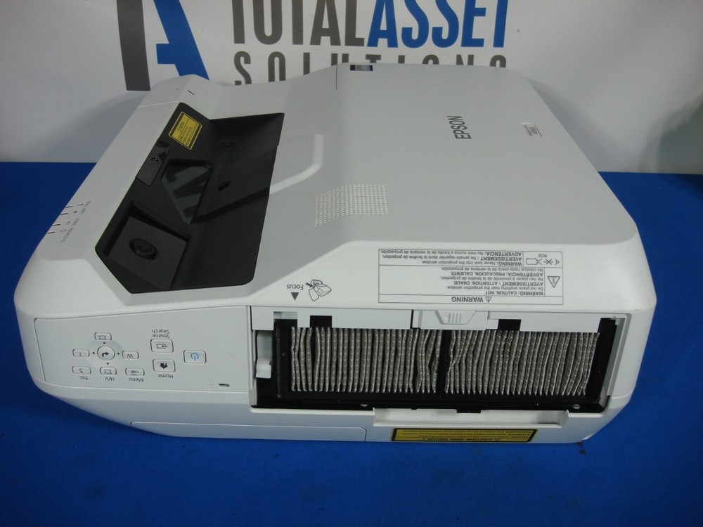 Epson Brightlink Pro 1470Ui Interactive Laser Projector Model H876A 11,316 Hours