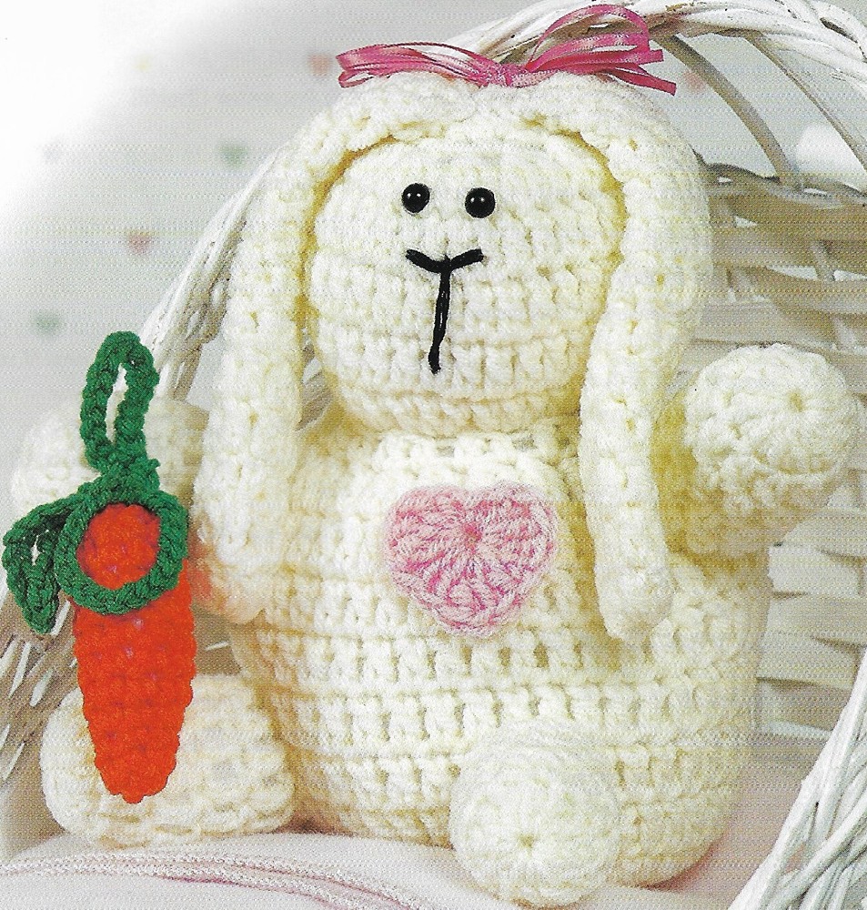 Flopsy the Bunny toy crochet pattern instructions