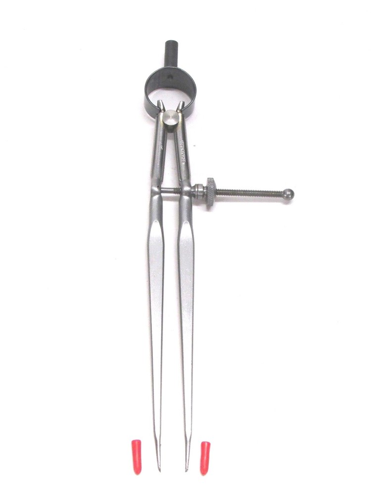 NEW! GENERAL TOOLS FLAT LEG SPRING DIVIDER, 0-6", No. 500-6