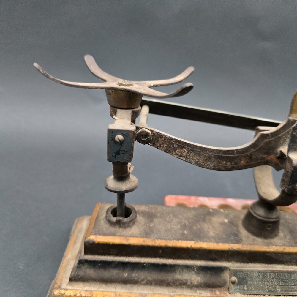 Antique Henry Troemner Philadelphia Postage Scale
