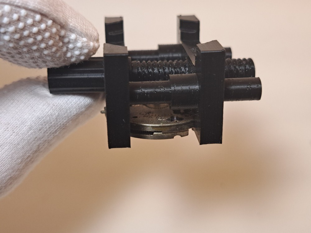 Watchmaker Movement Vise and Case Cushion Combo