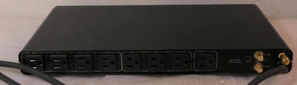 BELKIN MODEL #AP20800-08-BLK SURGE PROTECTIVE DEVICE