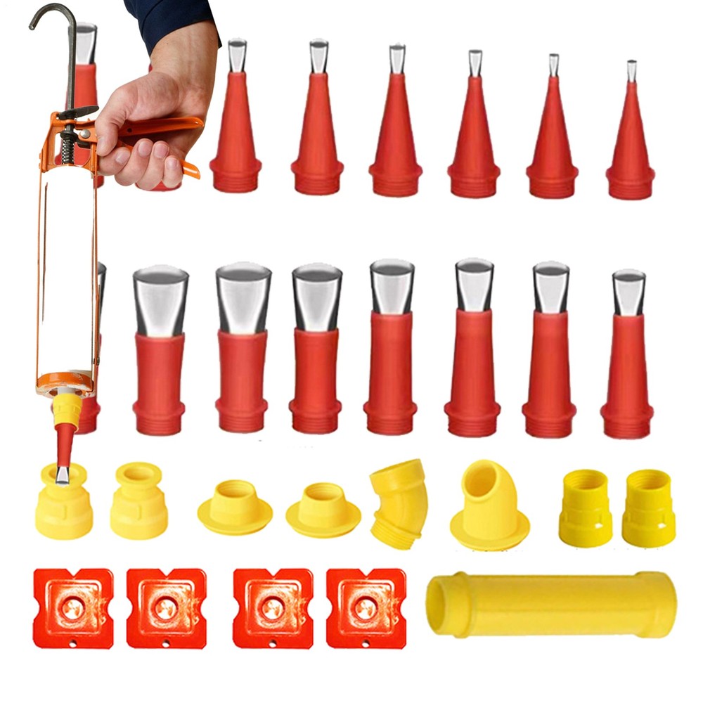 Universal Integrated Rubber Nozzle Tool Kit Reusable Rubber Nozzle Tool New