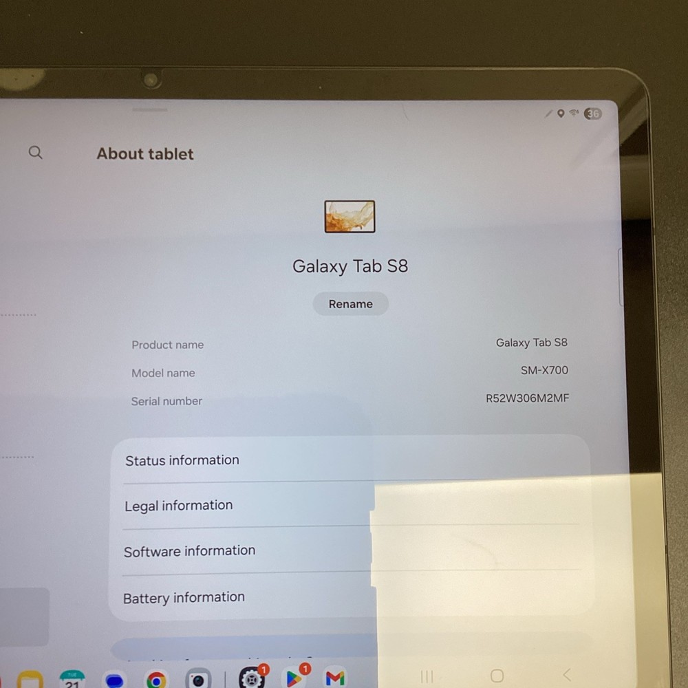 Samsung Galaxy Tab S8 125gb