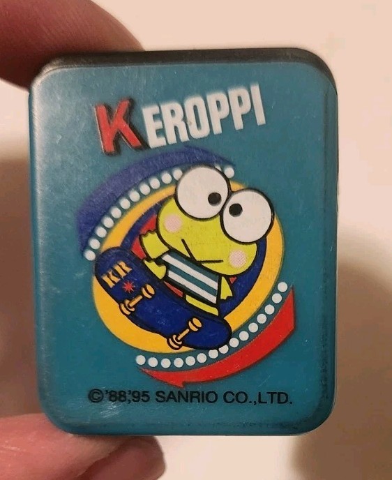 Vintage Keroppi 1996 Sanrio Pencil Sharpener Rare