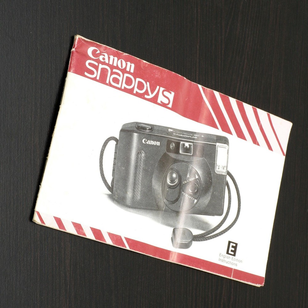 Canon Snappy S Instructions