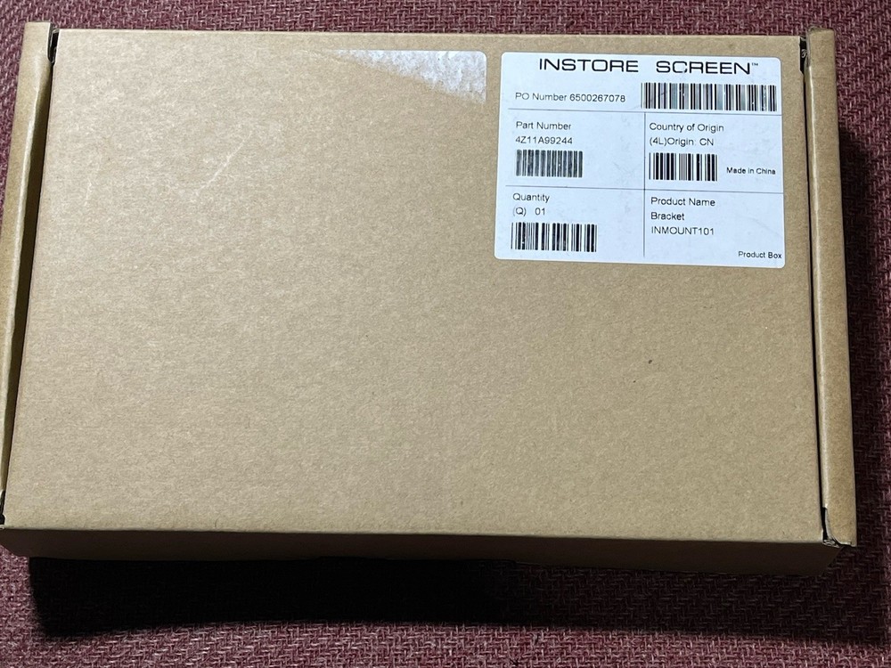 Lenovo Inmount101 Instore Screen Mounting Solution Rear Bracket