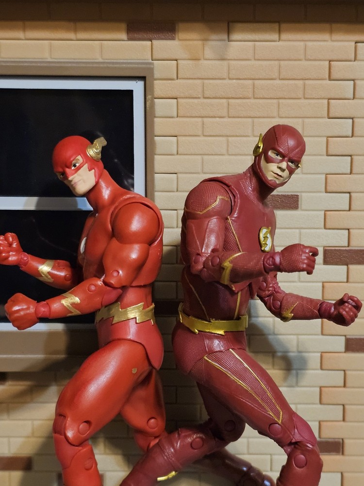 Mcfaralane John Wesley Shipp Flash 90's Custom Head