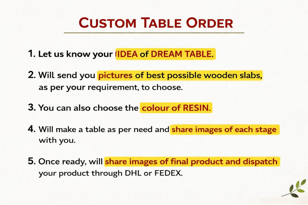 Custom Live Edge Walnut Dining Table with Teal Epoxy River Handmade Table Top