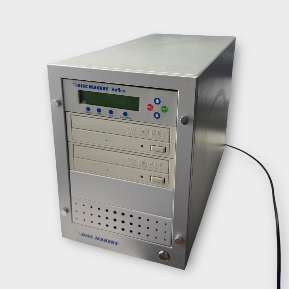 Disc Makers Reflex Reflex2-NEC Drives Disc DVD Duplicating Copying System Tested