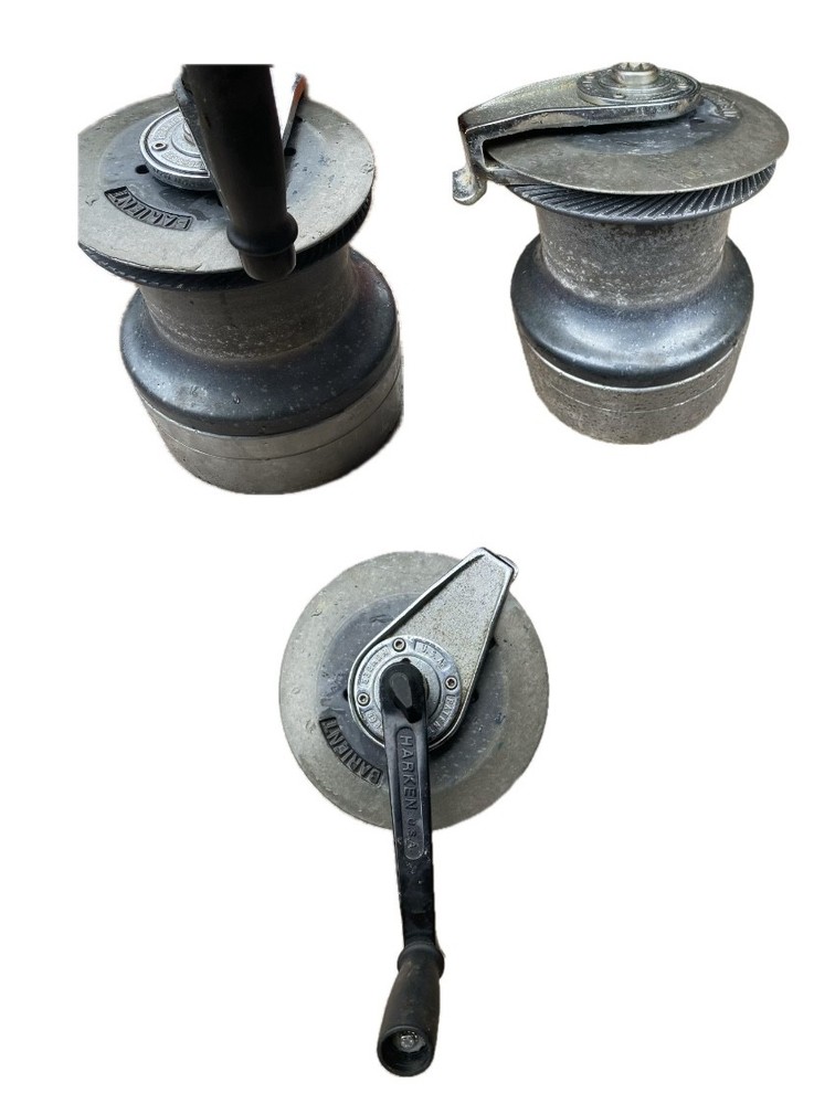 Barient 32 Self Tailing Chromed Bronzed Sailing Winch
