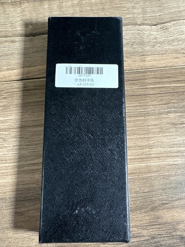 Smart Speech Translator Portable In Box With Manual