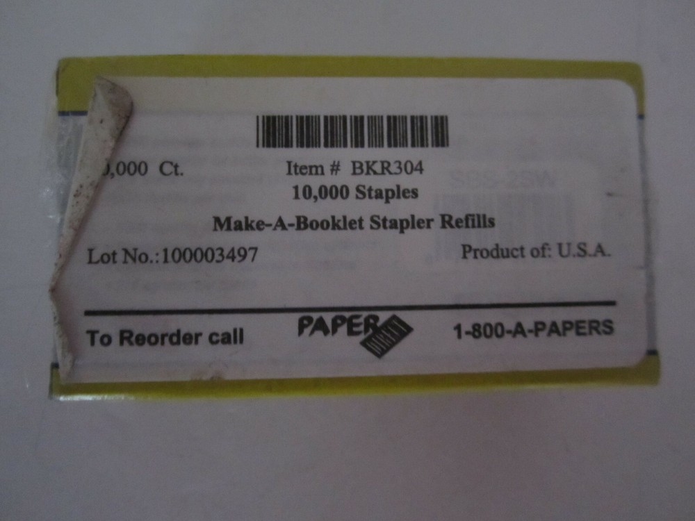 Stanley Bostich SBS19 1/4CP 5000 Pack Chisel Point Standard Staples 2 Packs
