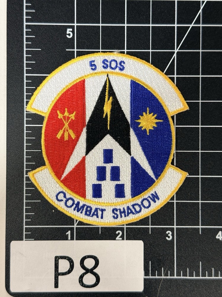 VTG USAF 5th Special Operations Squadron (SOS) MC-130P “Combat Shadow” Patch