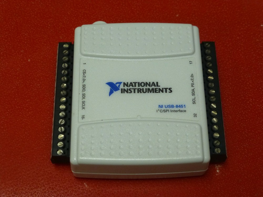 National Instruments NI USB-8451 I²C/SPI Interface Device