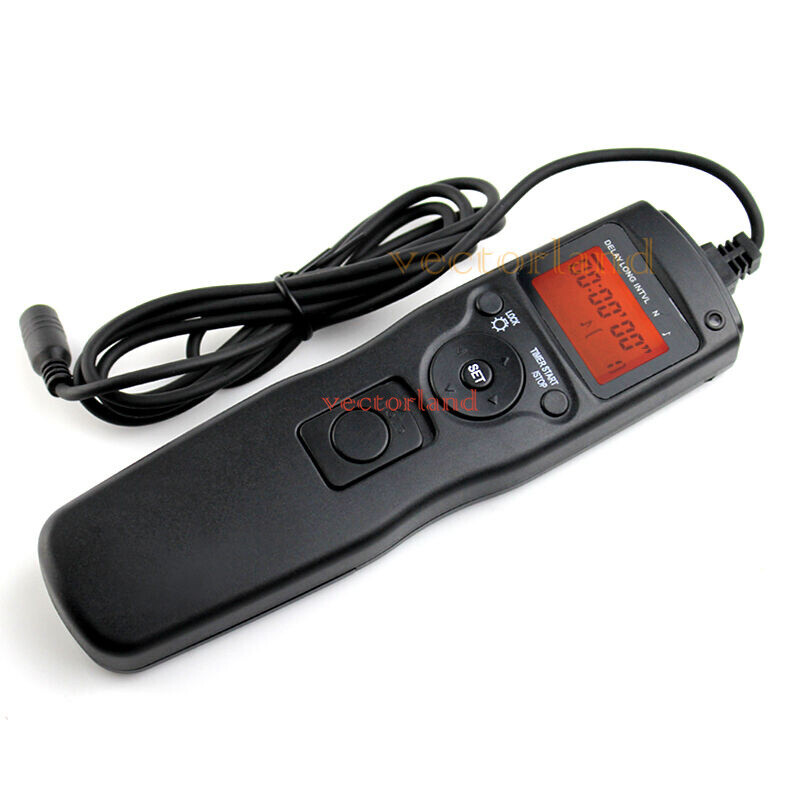 Timer Remote Shutter Release LCD for CANON EOS 1D 5D 10D 20D 30D 40D 50D D2000