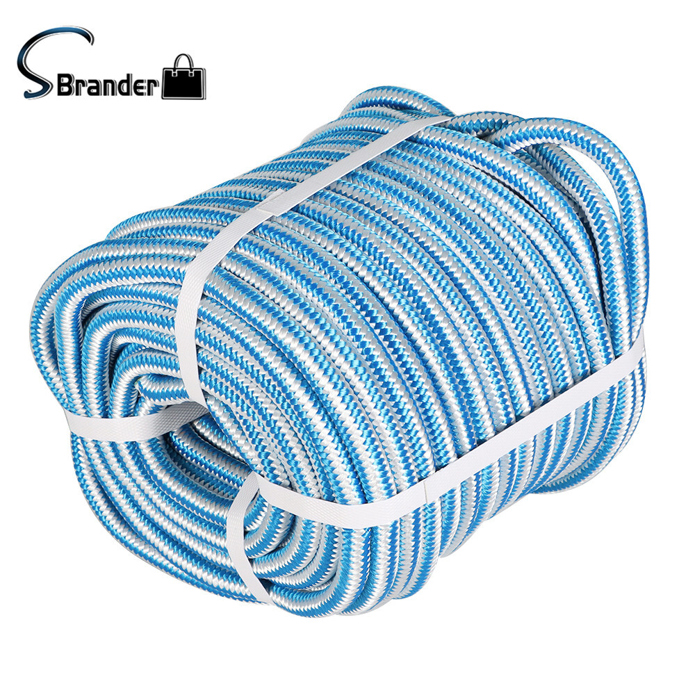 1/2" x150' Braided Polyester Arborist Rigging Rope Strong Pulling Rope 6180lbs