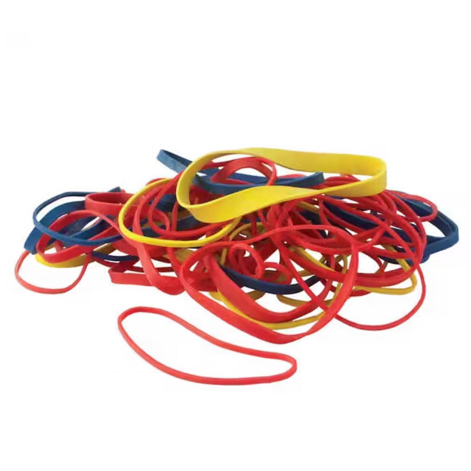 Assorted Rubber Band Size #54 Multi Colored Strong Rubber Bands
