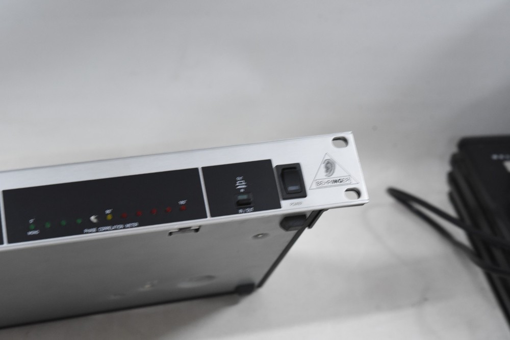 Behringer Edison EX-1 Stereo Image Processor Phase Meter Rack Mount Unit