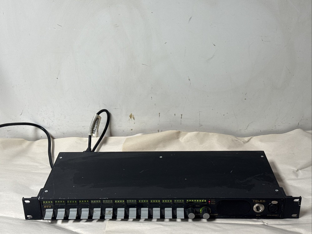 TELEX KP12 LK 4 BLK Telex 12 Position Key panel Intercom System Rack mountable