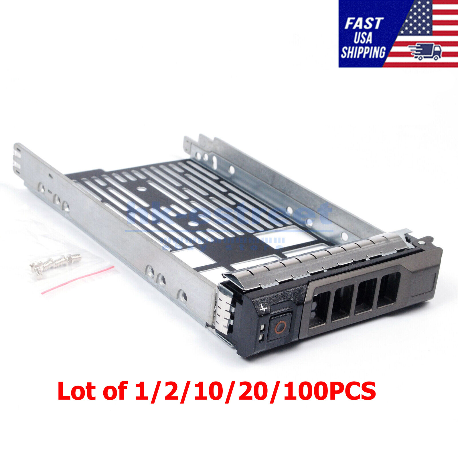 Lot 3.5'' Hard Drive Tray Caddy For Dell R610 R710 R720 R720xd R730 T610 F238F