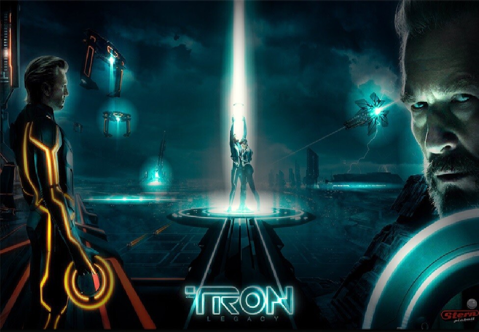 TRON - NON GHOSTING Lighting Kit custom SUPER BRIGHT PINBALL KIT