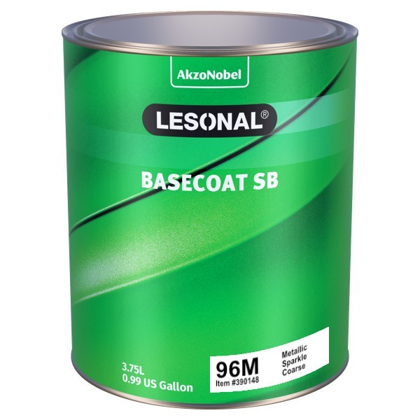 LESONAL 390148 BASECOAT SB, 96M METALLIC SPARKLE COARSE, 1 GALLON, NEW