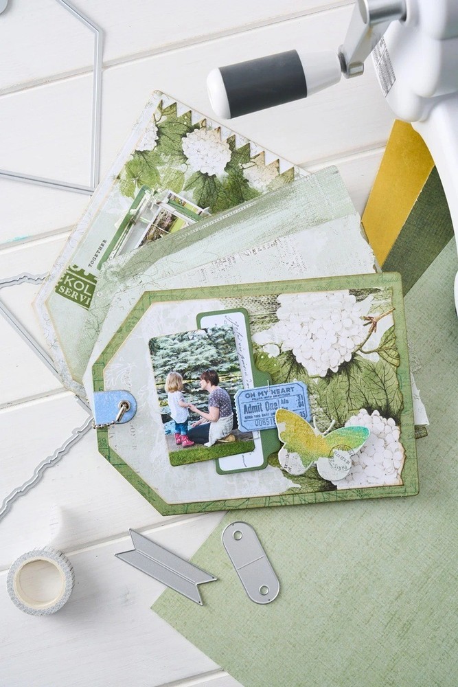Sizzix Thinlits 666826 Snap & Swap Large Tags (49 and Market)