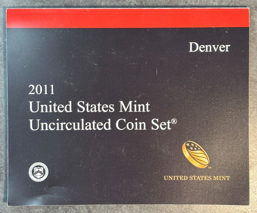 2011 P & D US Mint Complete Uncirculated Set 28 Coins w/ COA