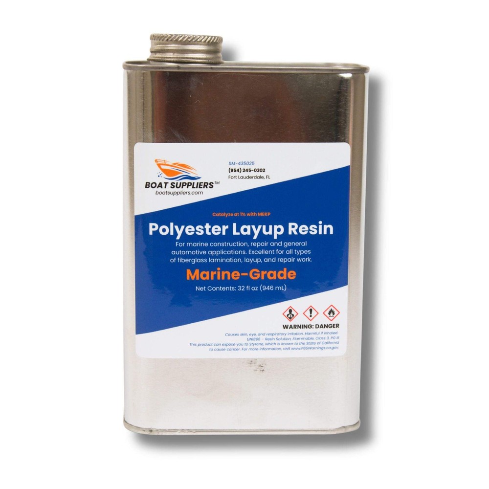 435 Standard Polyester Layup Resin with Hardener