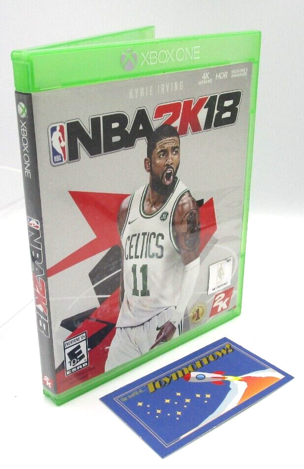 Microsoft XBox One NBA 2k18 Kyrie Irving EMPTY Case