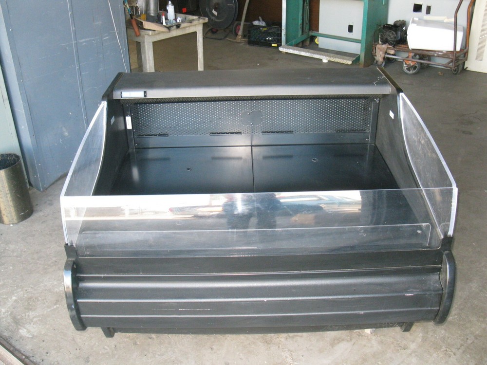 48" Horizontal Open Display Case self-contained refrigeration