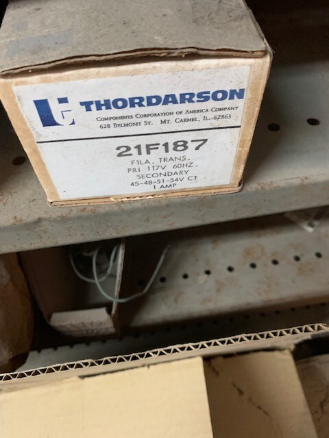 21F187 THORDARSON TRANSFORMER