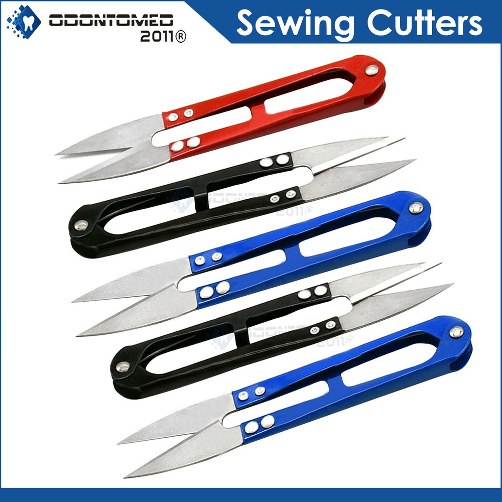 6 PCS Handheld Sewing Embroidery Thread Trimmer Cutter Snips Scissors