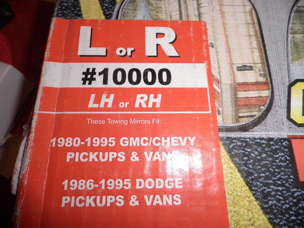 CIPA-USA 10000 Towing Mirror -Custom