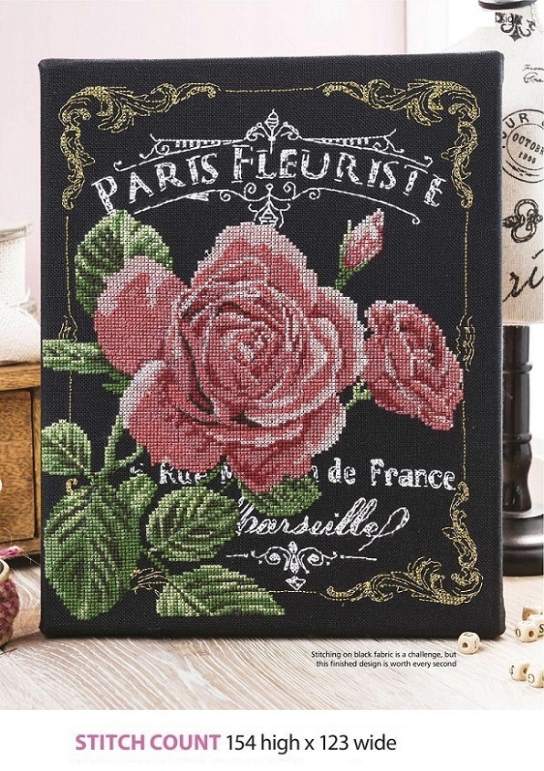 PARISIAN SIGN     CROSS  STITCH   PATTERN ONLY  ALS    ERQ