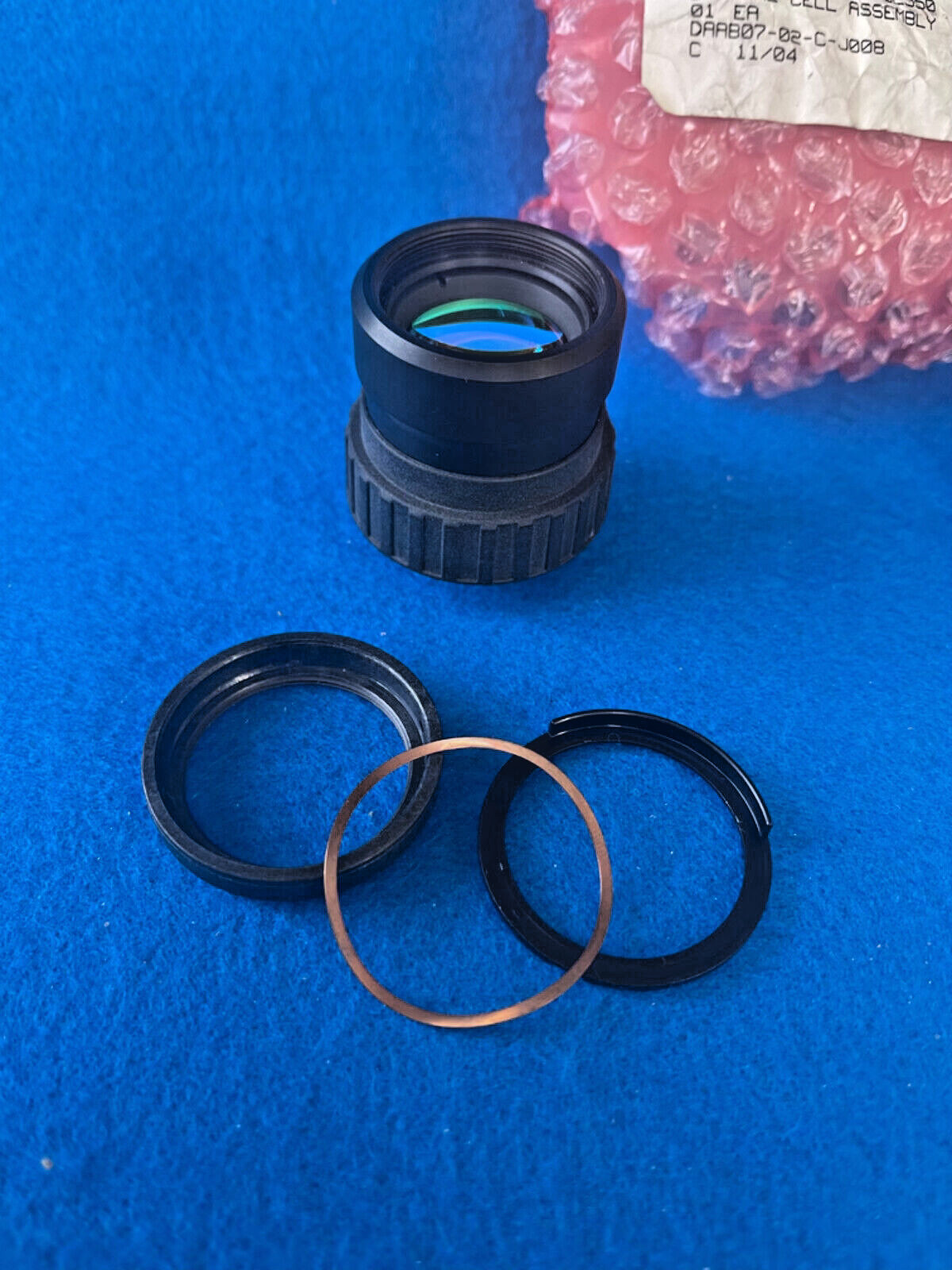 USA - NEW ANVIS 6 9 AN/AVS-9 NVG Goggles Objective Focus lens, PN 5002550 MK1