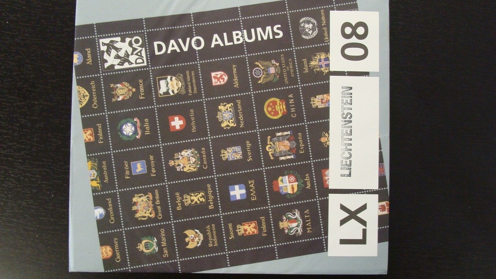 DAVO LUXE HINGLESS SUPPLEMENT LIECHTENSTEIN 2008  FREE SHIPPING