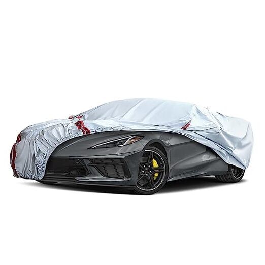 Waterproof Car Covers Replace for 2020–2025 Corvette C8, 6 Layers Corvete C8