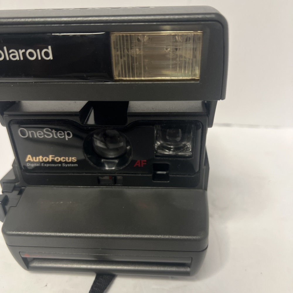 Polaroid One step Auto Focus Digital Exposure System Untested Instant Camera 600